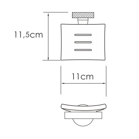 Мыльница WasserKRAFT Mosel K-46629
