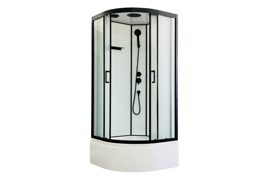 Душевая кабина Royal Bath Fato 100x100 RB100CK-M-BL FATO