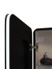 Пенал Continent Eltoro black LED 360х1560