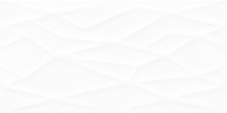 Плитка настенная New Trend Manhattan Bridge White 24.9x50 глянцевая рельефная WT9BRI00