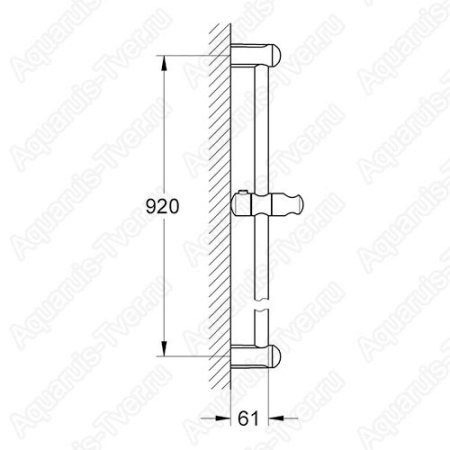 Штанга для душа Grohe Tempesta Classic 90см