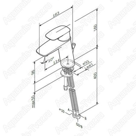 Смеситель для раковины Am.Pm Spirit 2.1 F71A02100