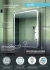 Шкаф-зеркало Continent Elliott LED 55см правый