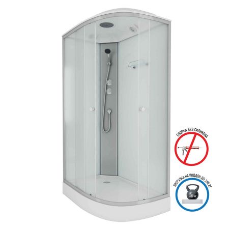 Душевая кабина Niagara Eco E120/80/13L/MT 120x80