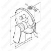 Смеситель Am.Pm X-Joy F85A45000