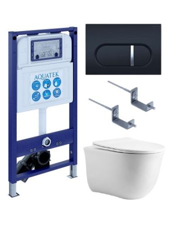 Инсталляция Aquatek с унитазом Aquatek Классик SET AQUATEK КЛАССИК cm-045 4в1