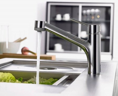 Смеситель Hansgrohe Тalis S для кухни с выдвижной лейкой 32841000