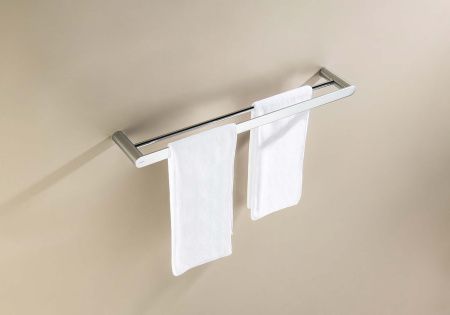 Полотенцедержатель двойной Aquatek Лира AQ4430CR