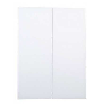 Шкаф двухстворчатый Style Line Даймонд 60см белый глянец