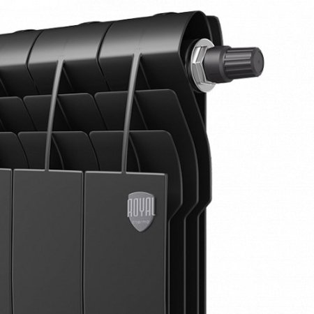 Биметаллический радиатор Royal Thermo BiLiner Noir Sable VR 500/87 6 секций