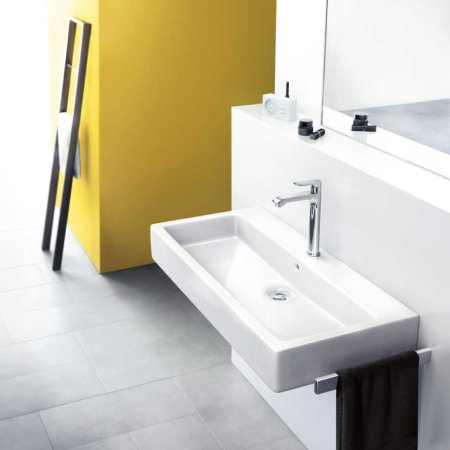 Смеситель Hansgrohe Metris для раковины (высокий) 31183000