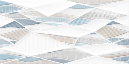 Плитка настенная New Trend Manhattan Bridge Gray 24.9x50 глянцевая рельефная WT9BRI15