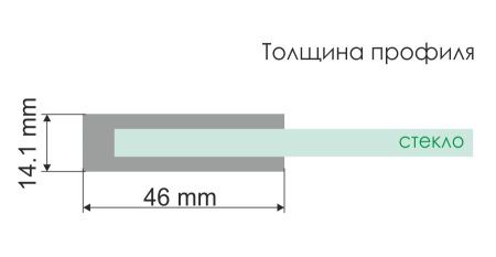 Душевая перегородка WasserKRAFT Aller 10H 100см 10H10-RP100 Душевая перегородка WasserKRAFT Aller 10H 100см 10H10-RP100