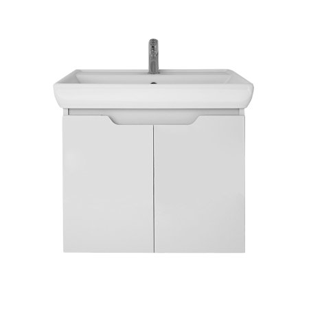 Тумба с раковиной Dreja Q (D) 60 99.1001 белый глянец