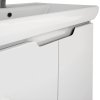 Тумба с раковиной Dreja Q Plus (D) 70 99.1005 белый глянец
