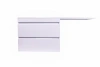 Тумба Style Line Даллас 140 (L) с раковиной Estet СС-00002337+СС-00002220