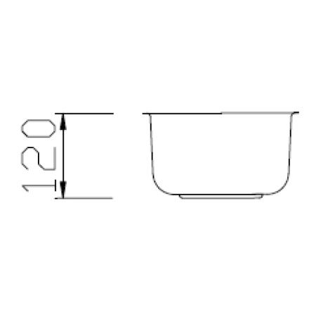 Мойка кухонная Seaman Eco Wien 22x32 SWU-2232.A