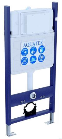 Инсталляция Aquatek с унитазом Aquatek Либра с микролифтом SET AQUATEK ЛИБРА N-14