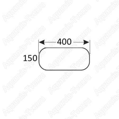 Раковина CeramaLux 40см 5004BW