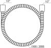 Шланг для душа Ravak 150см X07P340