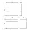 Тумба Comforty Тромсе-80 00004142219CF с раковиной Fest-80 F01