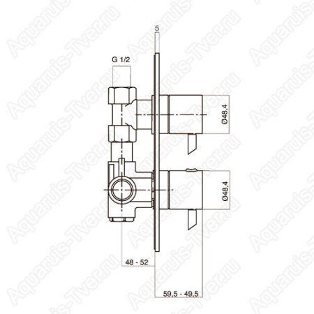 Смеситель Am.Pm Awe F1590000