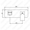 Смеситель для раковины E.C.A. Tiera 102167605EX-K