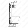 Инсталляция для унитаза Ideal Standard Prosys Frame