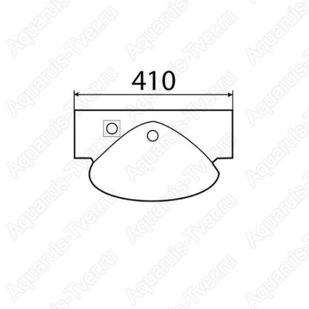 Раковина CeramaLux TR 4414 40см