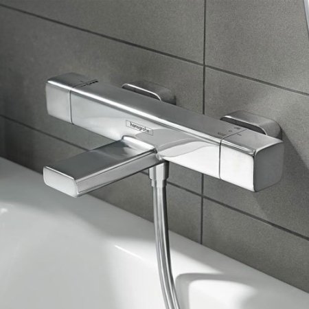 Смеситель Hansgrohe Ecostat E для ванны (термостатический)