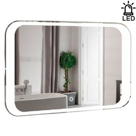 Зеркало Silver Mirrors Indigo 80х55 с LED подсветкой и подогревом