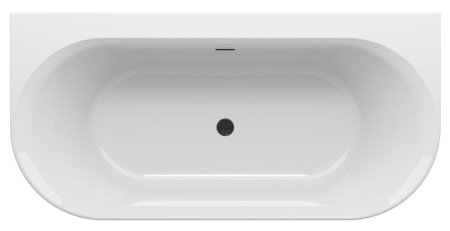 Акриловая ванна Ravak Ypsilon W 178x86 см белая отдельностоящая, XC00100028