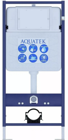 Инсталляция Aquatek с унитазом Aquatek Бетта с микролифтом SET AQUATEK БЕТТА