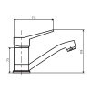 Смеситель для раковины Dorff Optima D2021001