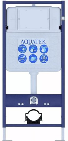 Инсталляция Aquatek с унитазом Aquatek Европа с микролифтом Set AQUATEK ЕВРОПА