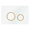 Клавиша смыва Veconi Round Design VFRD004WHG