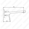 Смеситель для раковины E.C.A. Tiera 102167605C1EX-KK