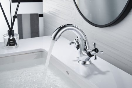 Смеситель Decoroom DR51 DR51011-Black для раковины