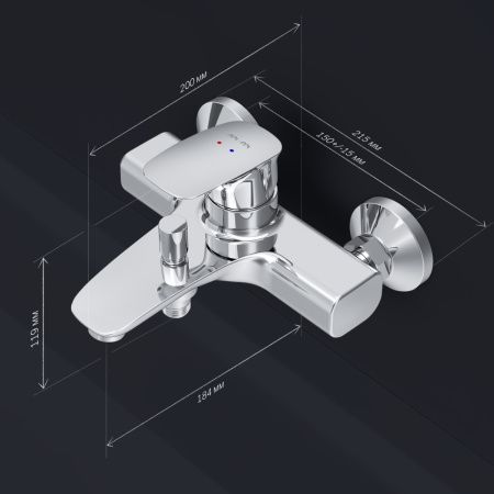 Смеситель для ванны Am.Pm Spirit 2.1 F71A10000