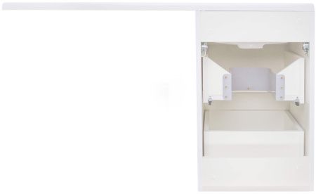 Тумба Style Line Даллас 100 (L) с раковиной Estetus СС-00000567+СС-00002390