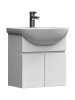 Тумба с раковиной Vigo Wing 50см tp.WIN.BAL.50.2D белый