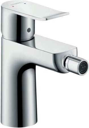 Смеситель Hansgrohe Metris для биде с донным клапаном 31280000