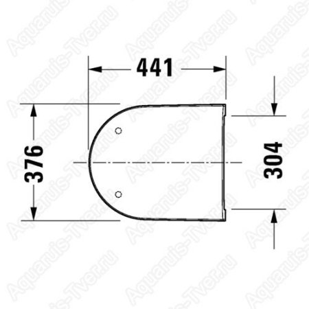 Крышка-сиденье Duravit D-Neo с микролифтом 0021690000