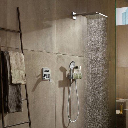 Лейка для душа Hansgrohe Raindance Select S 120 3 режима (бел/хром)