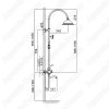 Душевая система Timo Adelia SX-6010/02