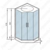 Душевая кабина WeltWasser Nesse 1002 100х100