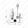 Канализационная насосная станция Unipump Sanivort 255 A