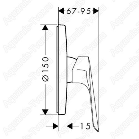 Смеситель Hansgrohe Logis E 71608000