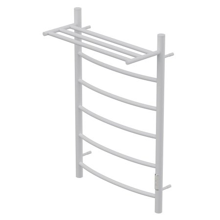 Полотенцесушитель электрический Point Афина PN04858PW 80x53 с полкой (белый)