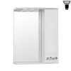 Шкаф-зеркало Style Line Венеция 65см белый глянец
